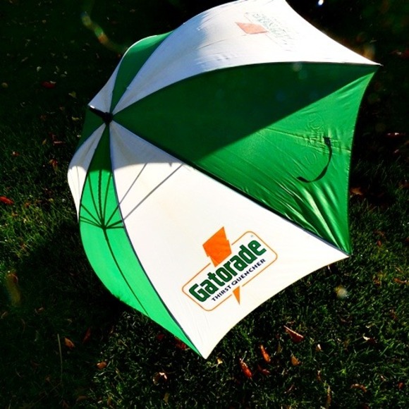 VINTAGE 1990's Haas-Jordan Gatorade GOLF Umbrella 51" Graphite Shaft RARE - Picture 3 of 5